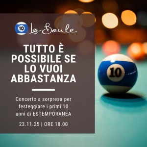 TUTTO È POSSIBILE SE LO VUOI ABBASTANZA